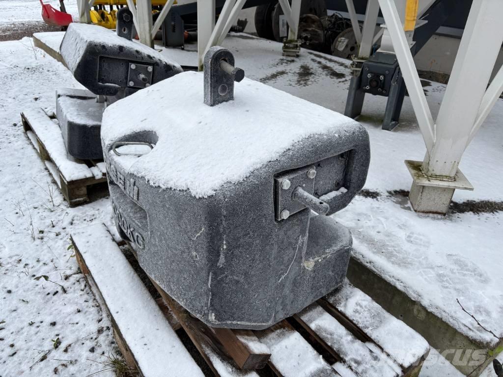  Lisäpaino 1000kg Фронтальні ваги