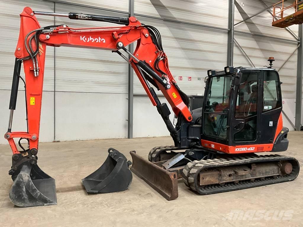 Kubota KX 080-4 A 2 Середні екскаватори 7т. - 12т.