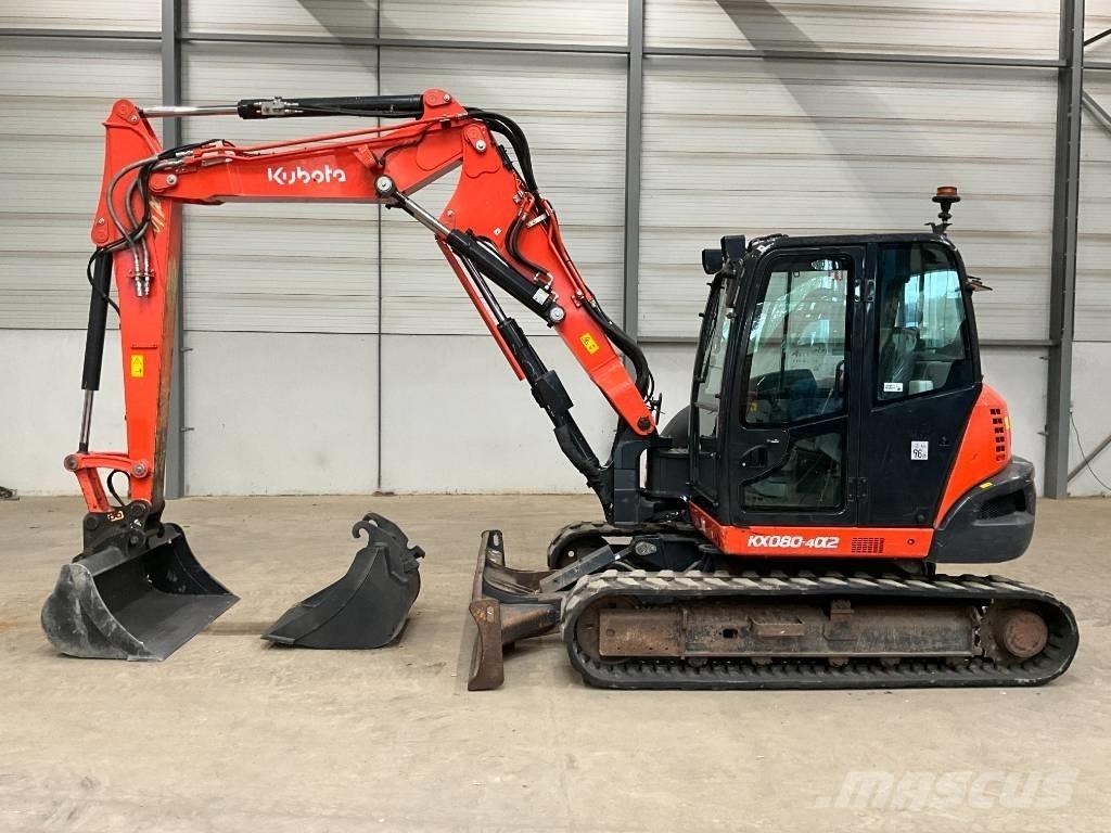 Kubota KX 080-4 A 2 Середні екскаватори 7т. - 12т.