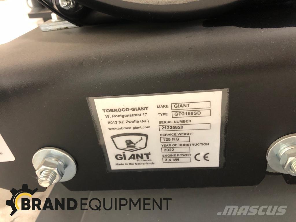 GiANT GP2158SD Віброплити та вібротрамбовки