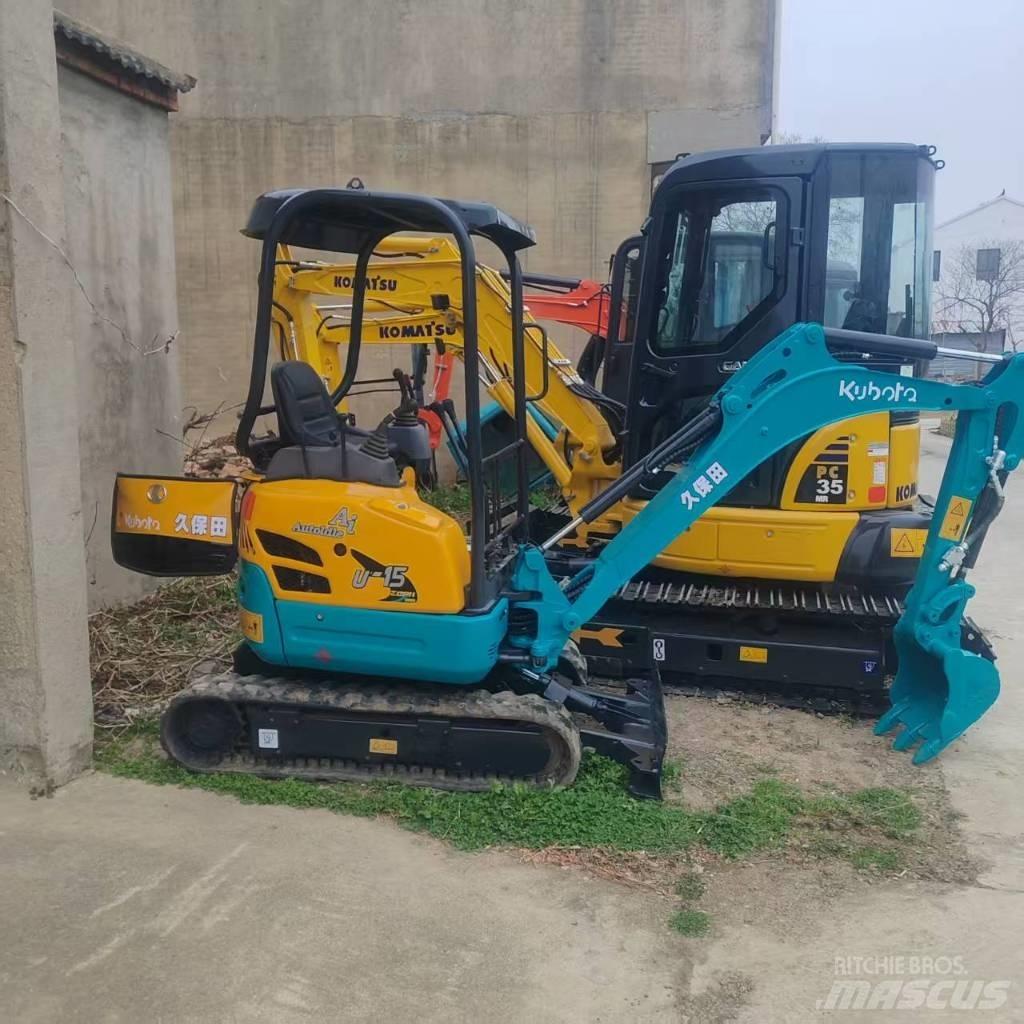 Kubota U15 Міні-екскаватори < 7т