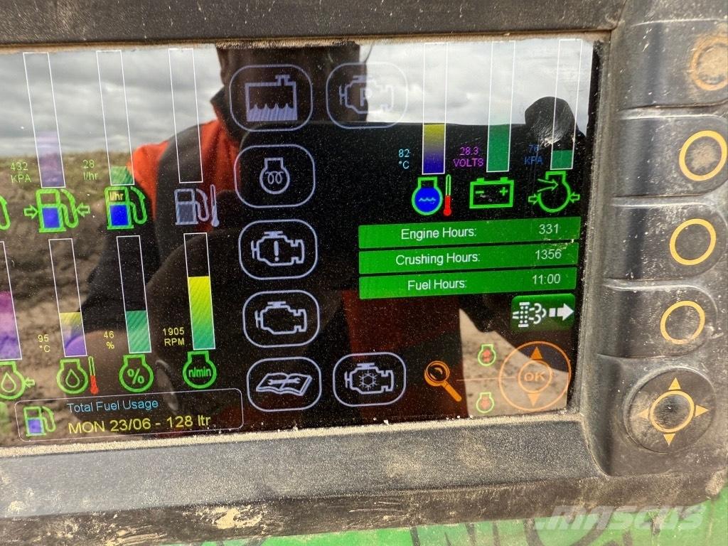 McCloskey J45 Роздрібнювачі
