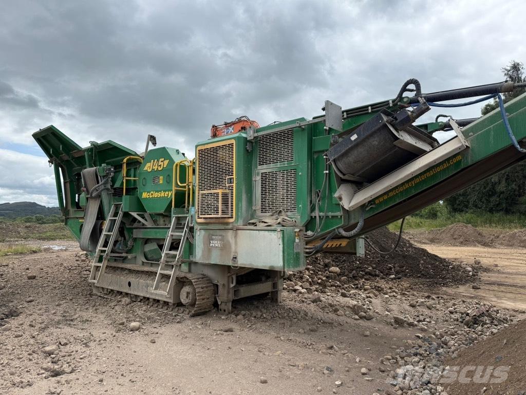 McCloskey J45 Роздрібнювачі