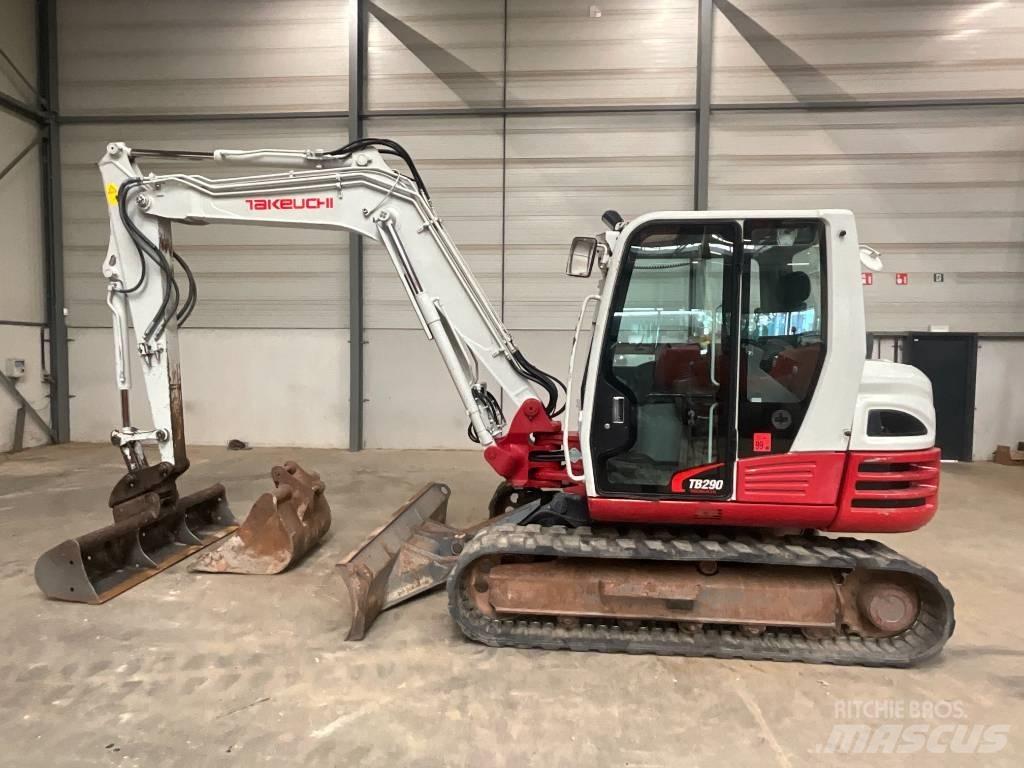 Takeuchi TB 290 Середні екскаватори 7т. - 12т.
