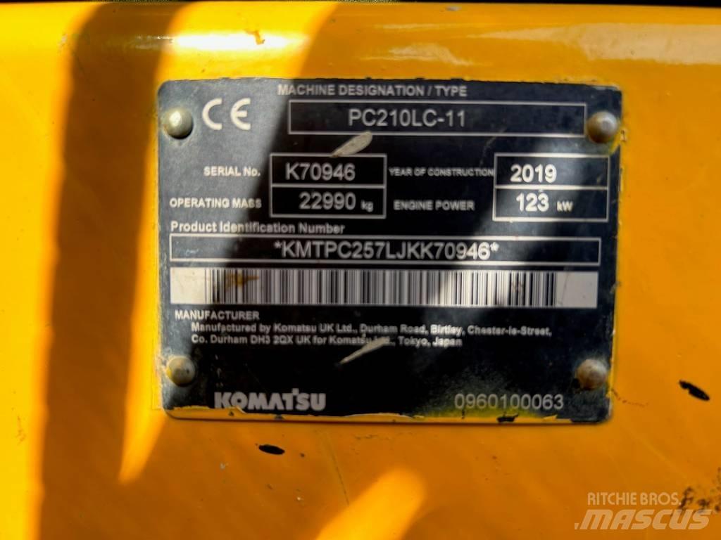 Komatsu PC 210 LC-11 Гусеничні екскаватори