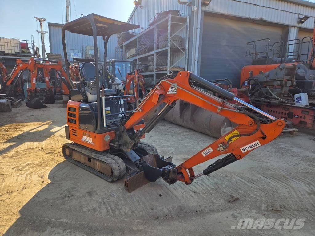 Hitachi ZX 19 U-6 Міні-екскаватори < 7т