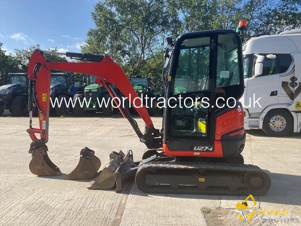 Kubota U 27-4 Міні-екскаватори < 7т