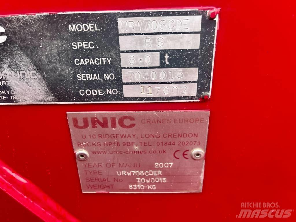 Unic URW 706 Міні-крани