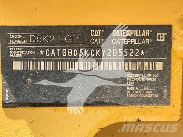 CAT D5K2 LGP Гусеничні бульдозери