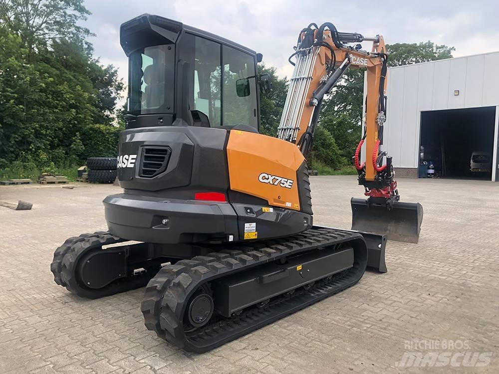 CASE CX75E Середні екскаватори 7т. - 12т.