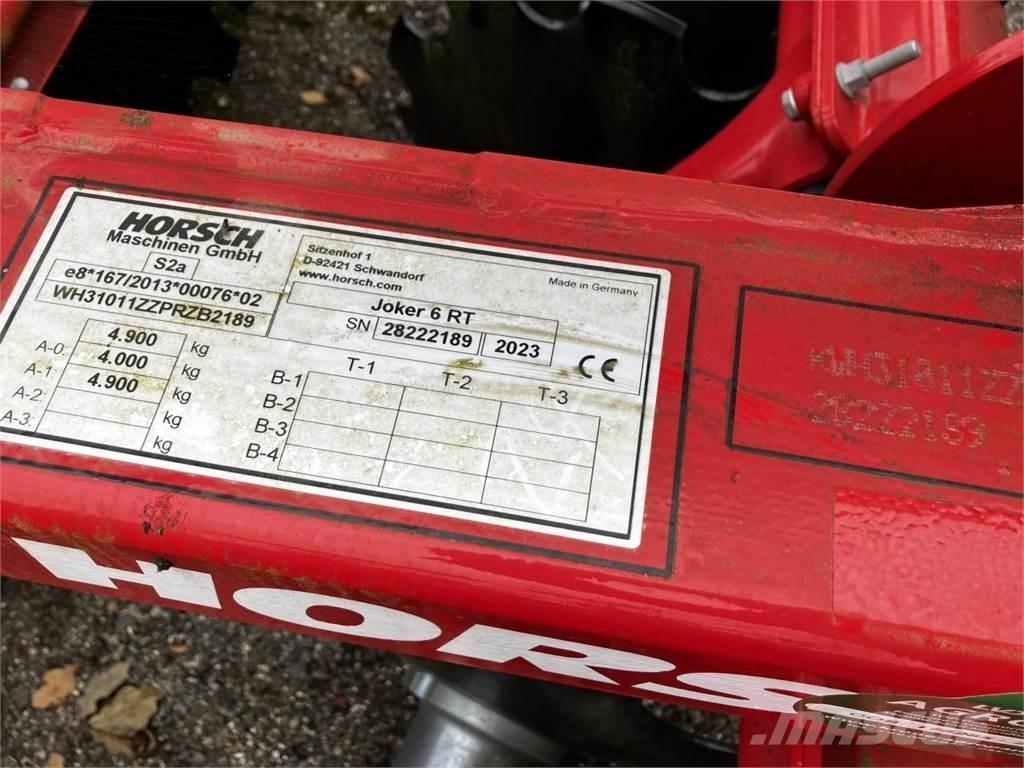 Horsch Joker 6 RT Дискові борони