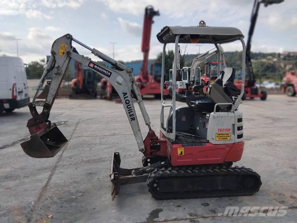 Takeuchi TB 215 R Міні-екскаватори < 7т