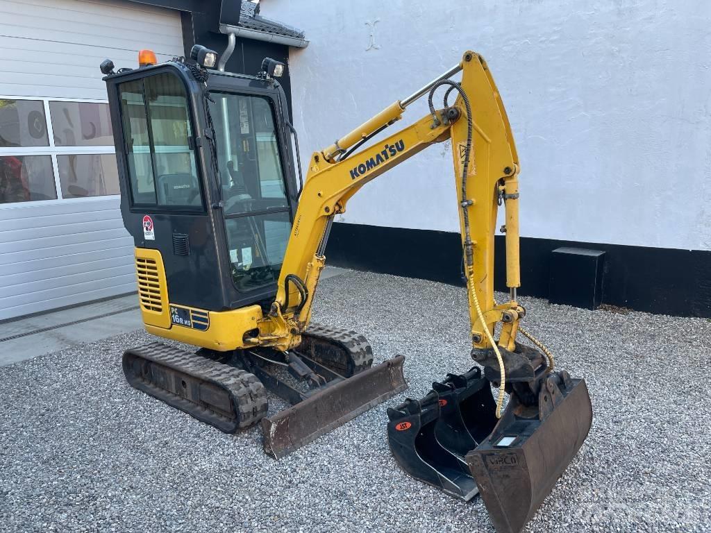Komatsu PC 16 R-3HS Міні-екскаватори < 7т