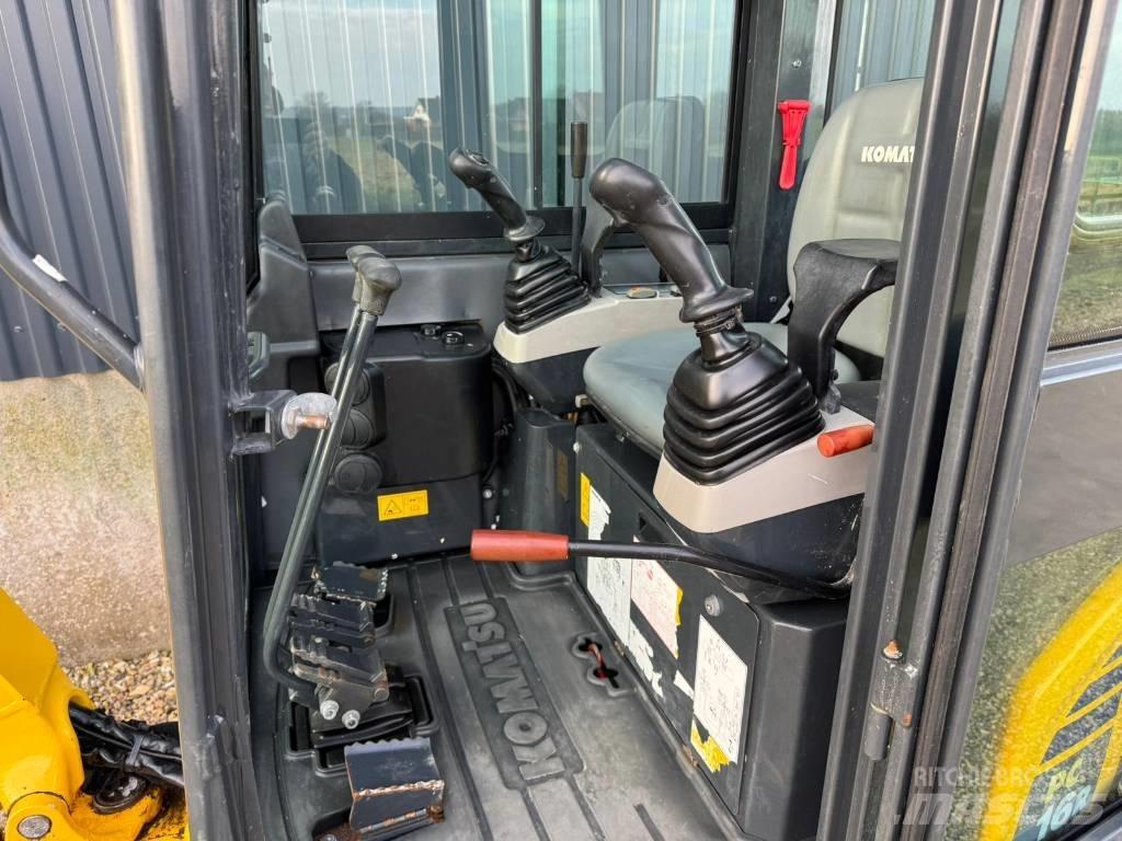 Komatsu PC 16 R-3HS Міні-екскаватори < 7т
