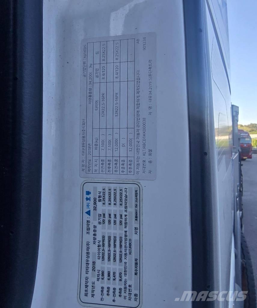 Horyong SKY750 Автовишки на базі вантажівки