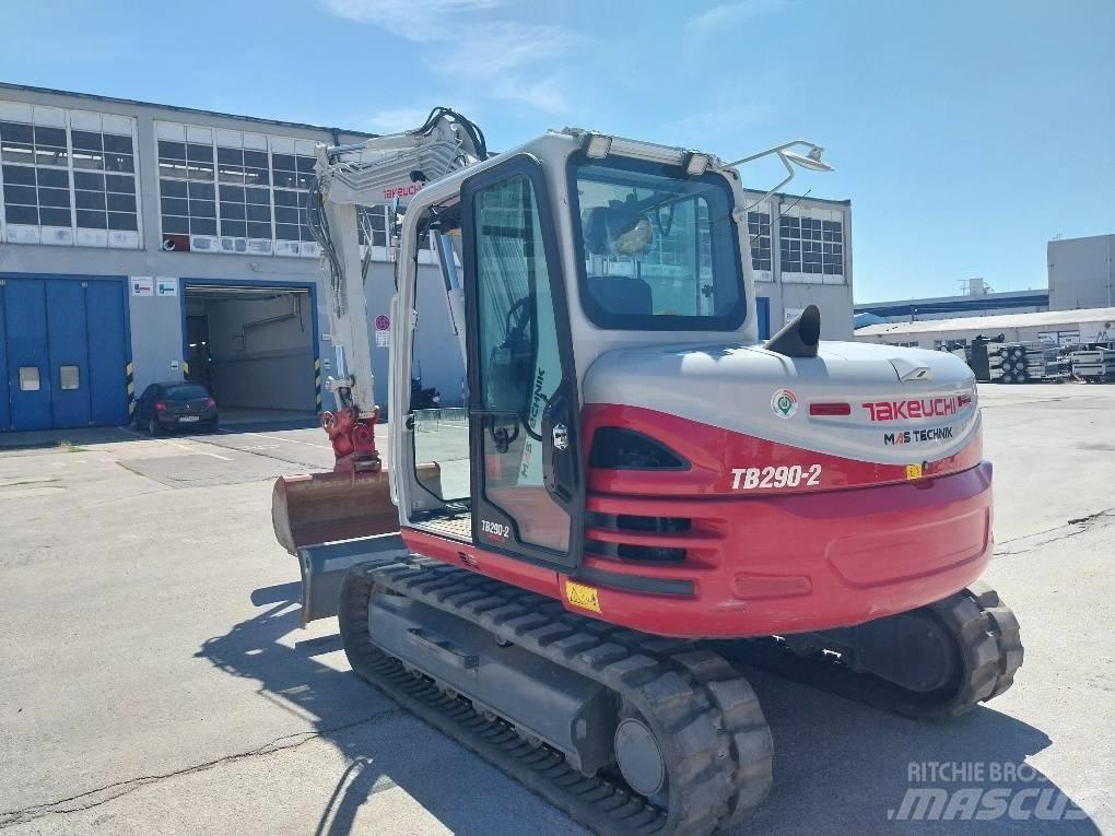 Takeuchi TB290-2 Середні екскаватори 7т. - 12т.