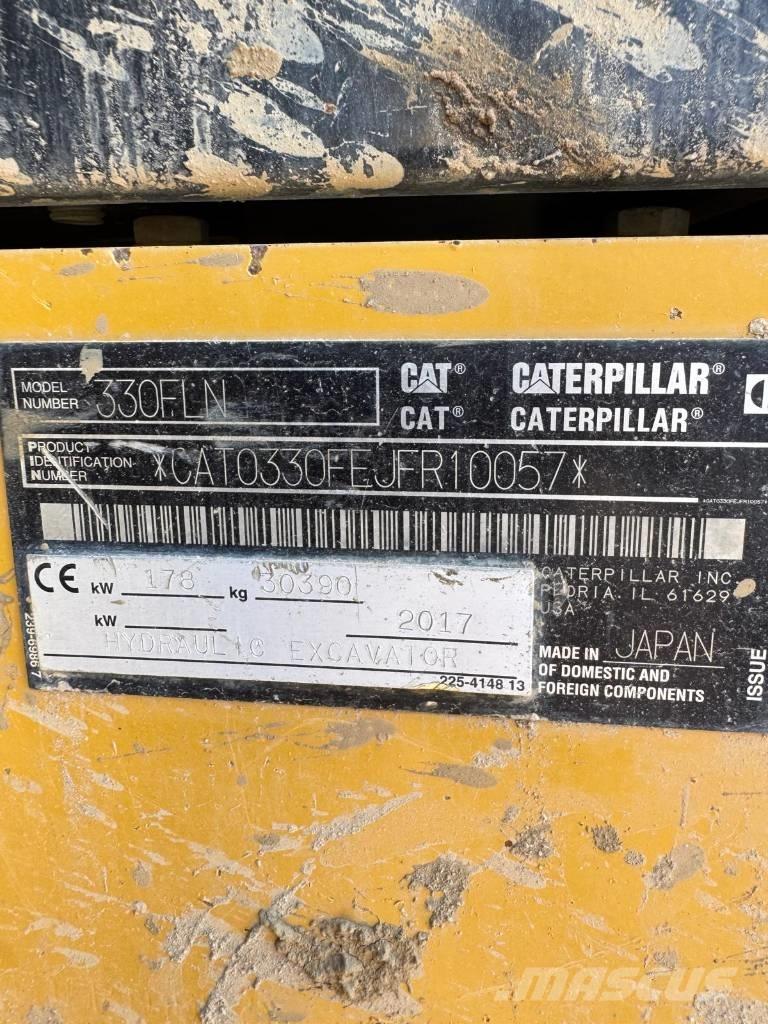 CAT 330 FLN Гусеничні екскаватори