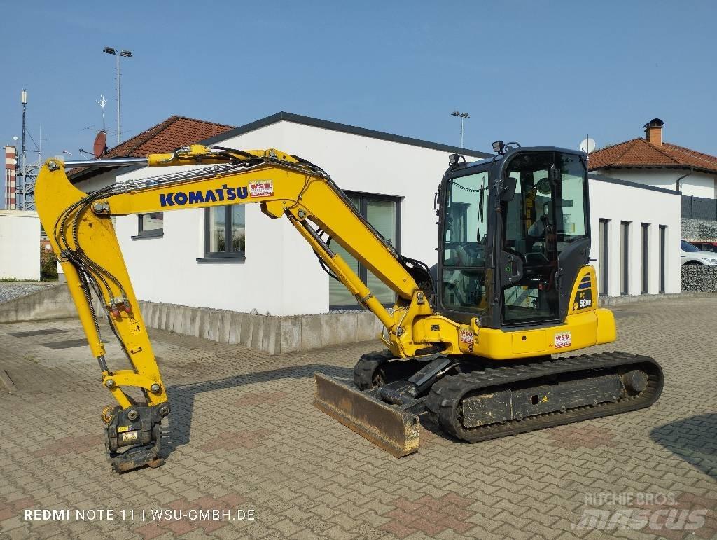 Komatsu PC58 MR-5 Міні-екскаватори < 7т