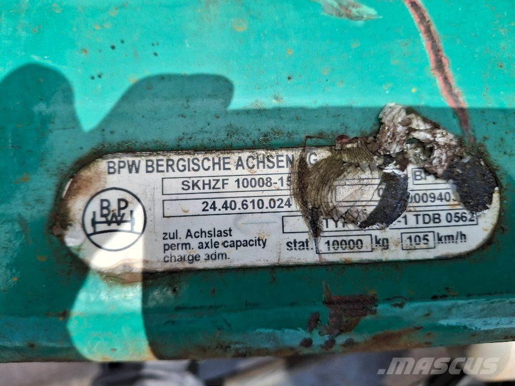 BPW SKHZF 10008-15 Осі