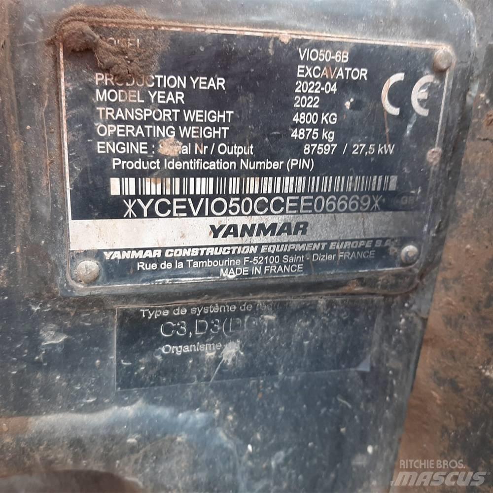 Yanmar Vio 50 Міні-екскаватори < 7т