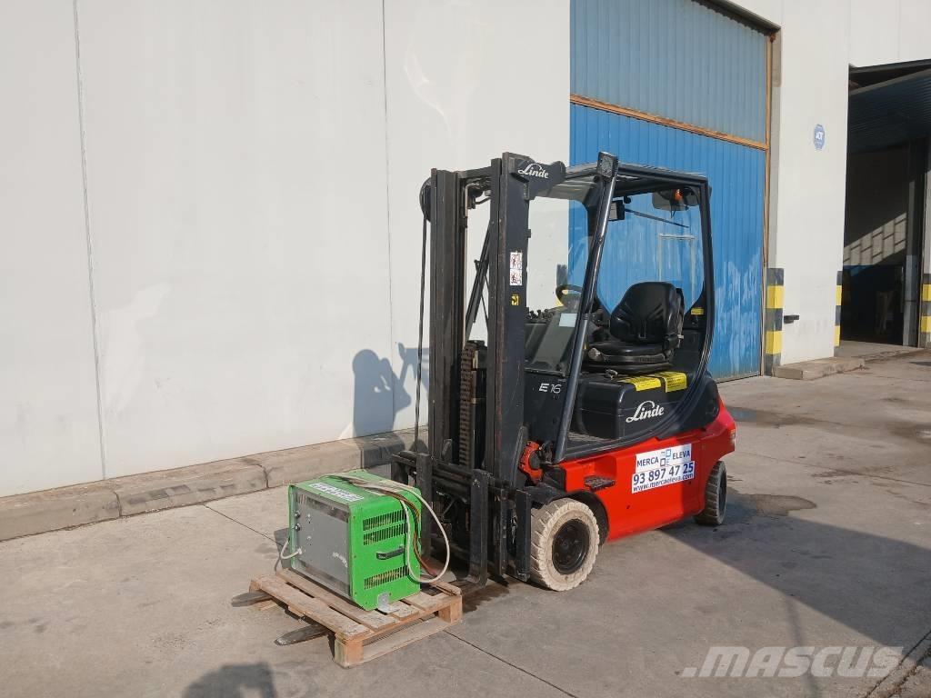 Linde E16P-02 Електронавантажувачі
