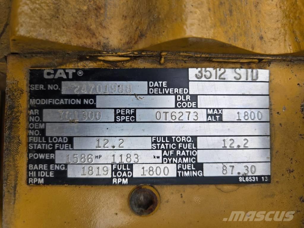 CAT 3512 Дизельні генератори