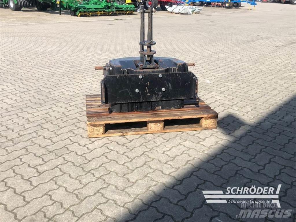  900KG GUSSGEWICHT Інше додаткове обладнання для тракторів