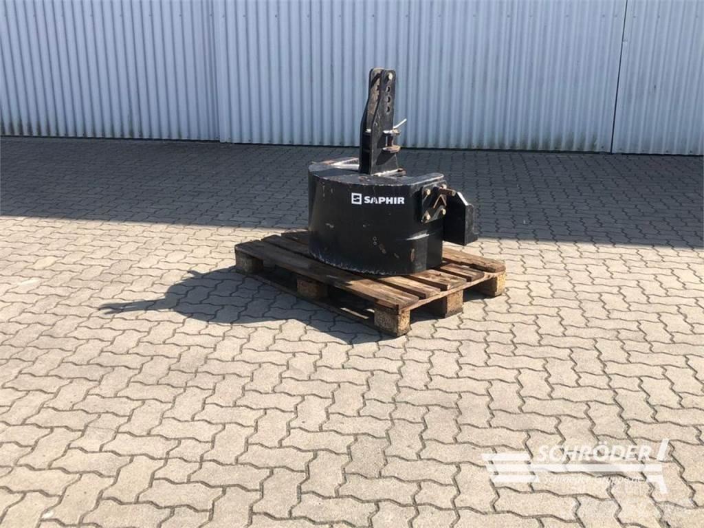  900KG GUSSGEWICHT Інше додаткове обладнання для тракторів
