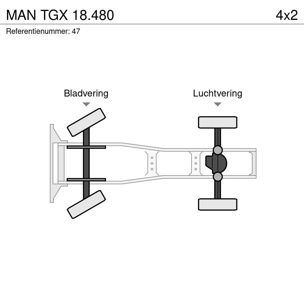 MAN TGX 18.480 Тягачі