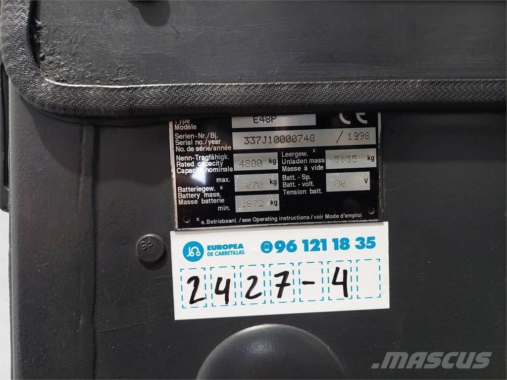 Linde E48P Електронавантажувачі