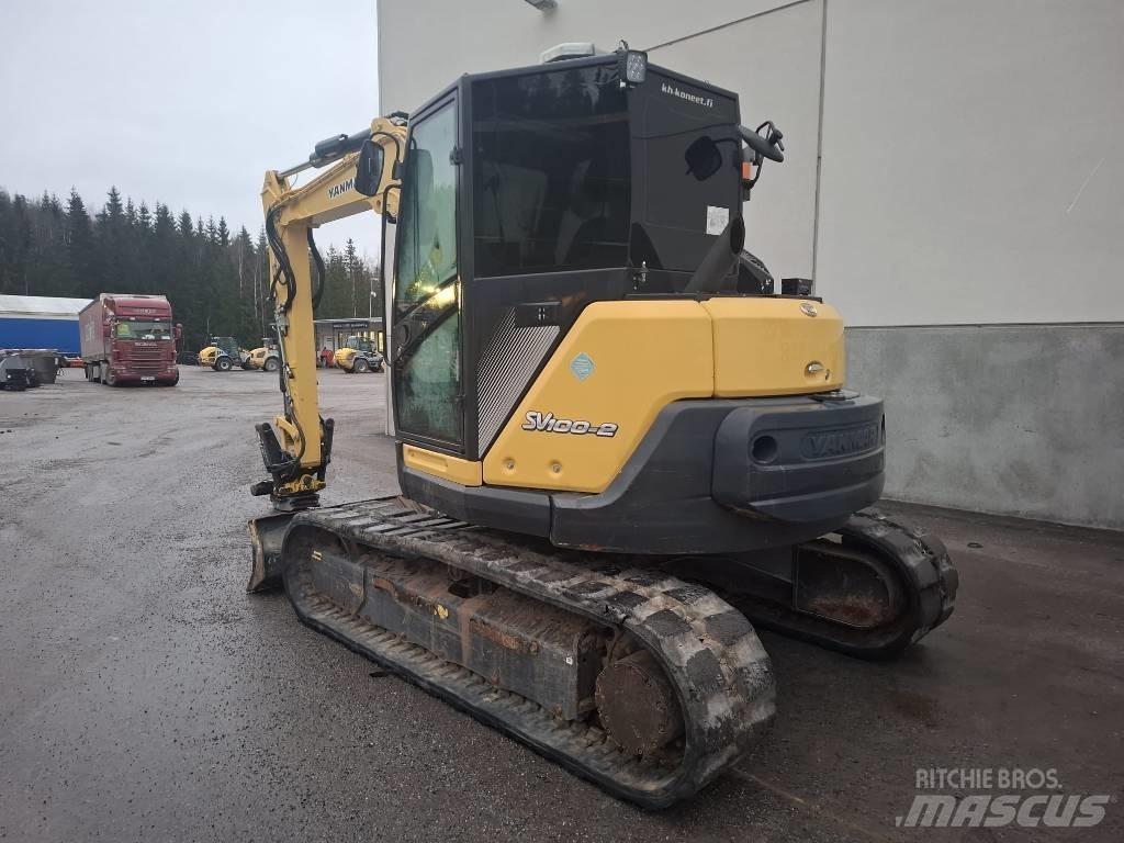 Yanmar SV 100-2A Середні екскаватори 7т. - 12т.