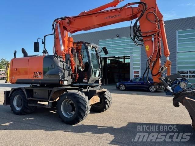 Hitachi ZX 140 W-5 Колісні екскаватори