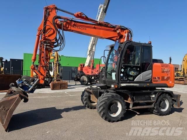 Hitachi ZX 140 W-5 Колісні екскаватори