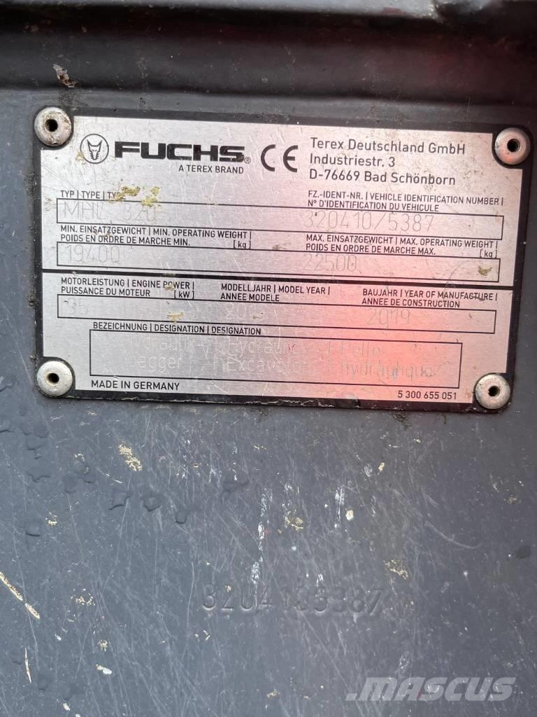 Terex Fuchs MHL320 Складська техніка - Інші