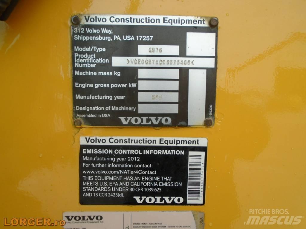 Volvo G 976 Грейдери