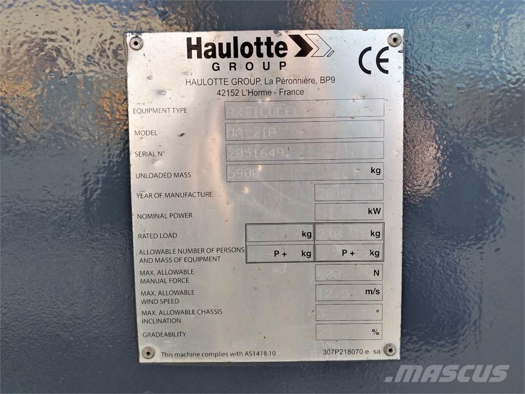 Haulotte HA12IP Колінчаті підйомники