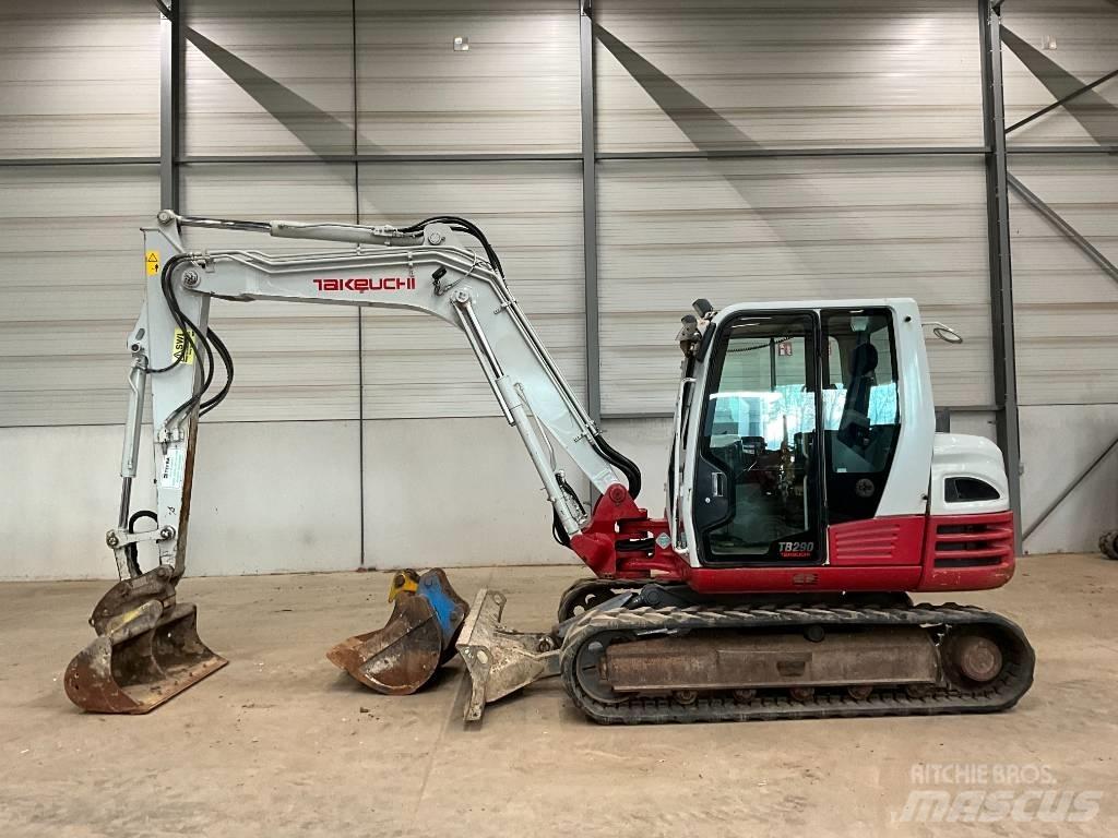 Takeuchi TB 290 Середні екскаватори 7т. - 12т.