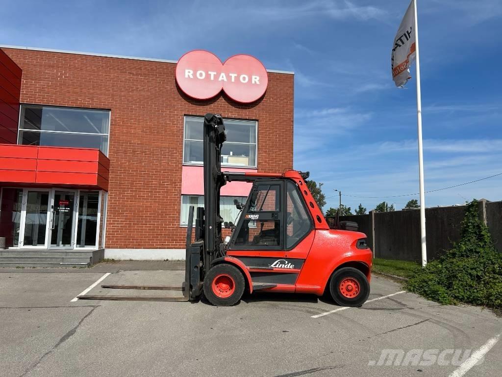 Linde H 80 D 900 Дизельні навантажувачі