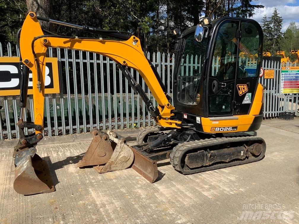 JCB 8026 CTS Міні-екскаватори < 7т