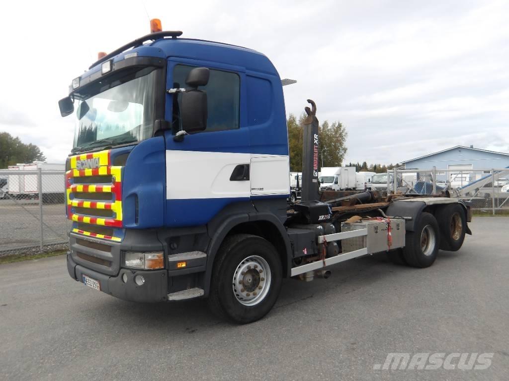 Scania R480 6x2 Вантажівки з гаковим підйомом