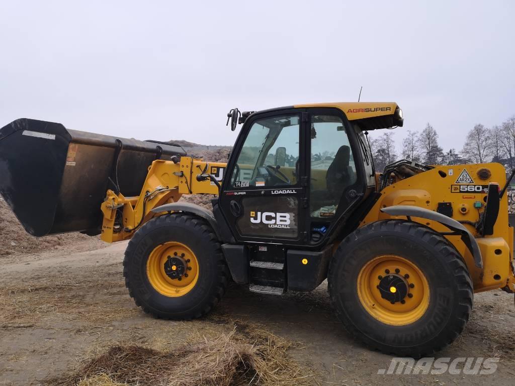 JCB 560-80 Телескопічні навантажувачі