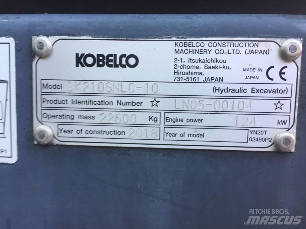 Kobelco SK210NLC Гусеничні екскаватори