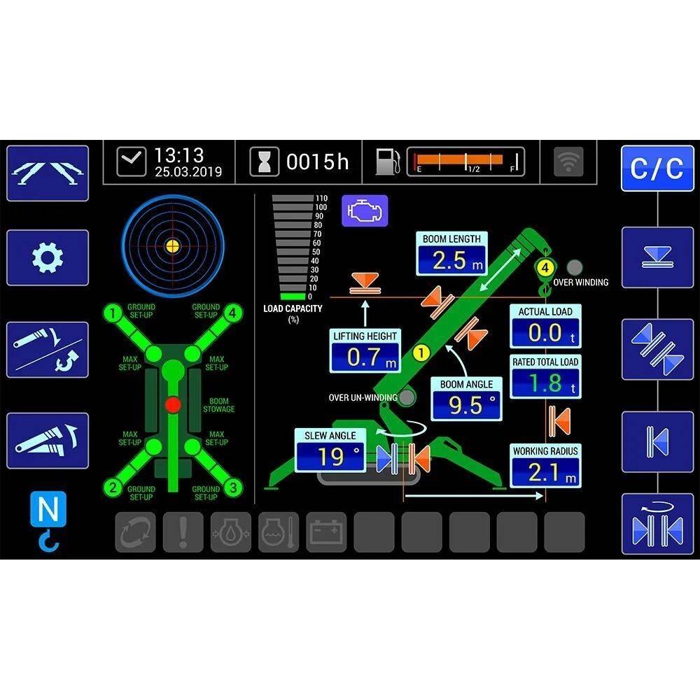 Maeda MC285CWME-3 Міні-крани