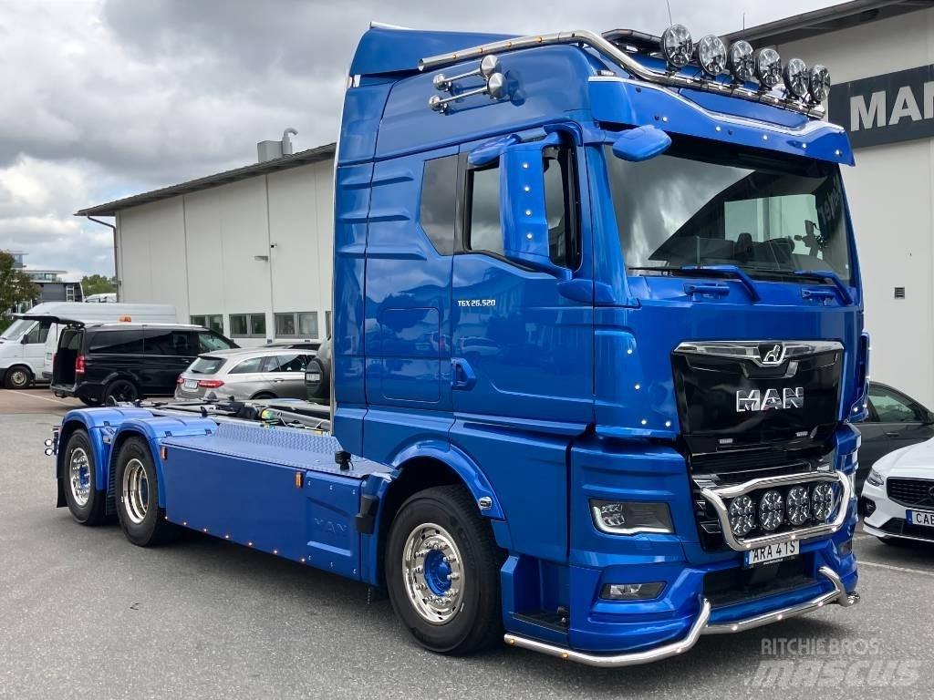 MAN TGX 26.510 Вантажівки з гаковим підйомом