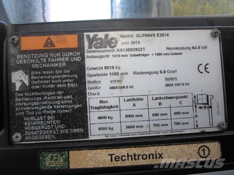 Yale GLP50VX Газові навантажувачі