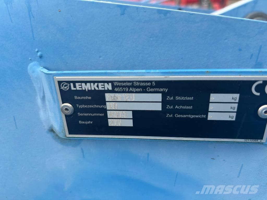 Lemken Rubin 12U 350 Дискові борони