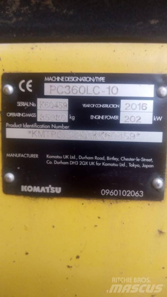 Komatsu PC 360 LC-10 Гусеничні екскаватори