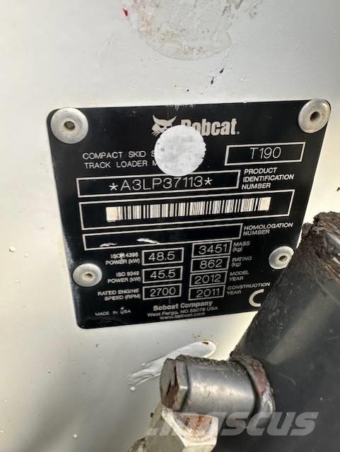 Bobcat T 190 Міні-навантажувачі