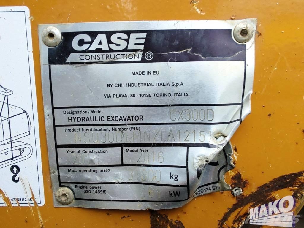 CASE CX 300 D Гусеничні екскаватори