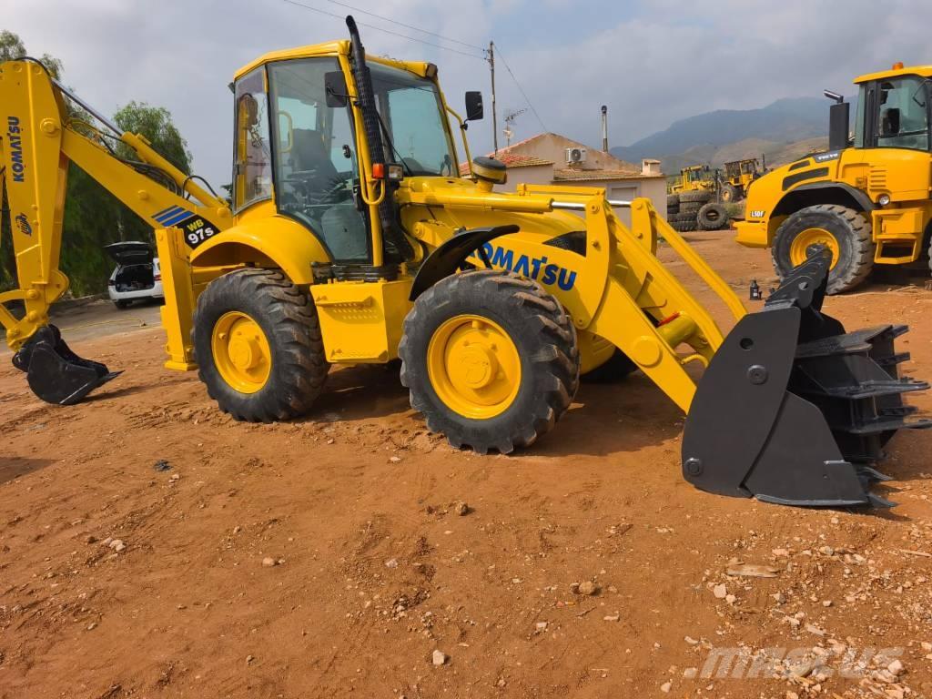 Komatsu WB 97 S-2 Екскаватори-навантажувачі